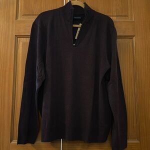 NWT Men’s Dockers Acrylic Quarter Zip Sweater- Men’s XL